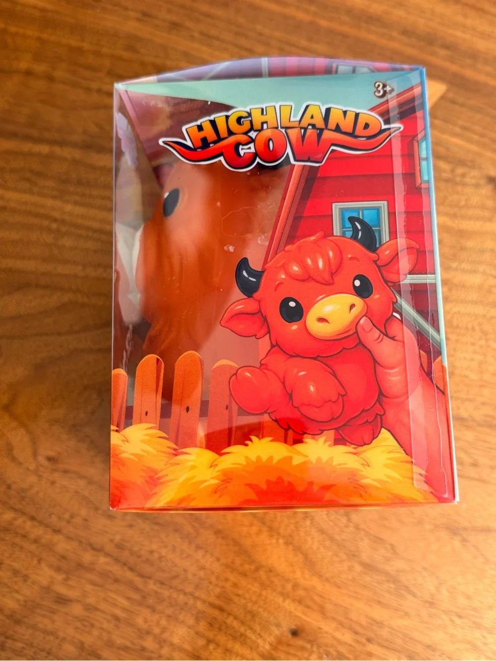 Viral PPNC Highland Cow Jumbo Squishy Sensory Fidget Toy NIB Trending